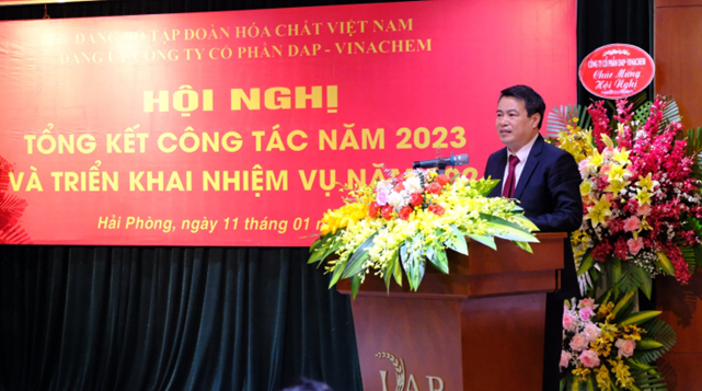 Đảng bộ Công ty cổ phần DAP-VINACHEM tổng kết công tác năm 2023, triển khai nhiệm vụ năm 2024 